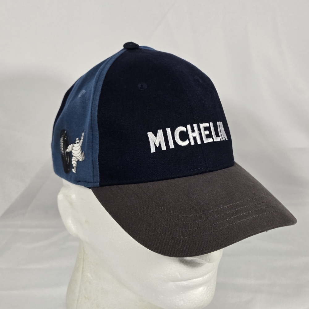 Michelin Tire Hat Logo Cap Embroidered & PTW Collab Baseball Cap Curve Bill NWOT